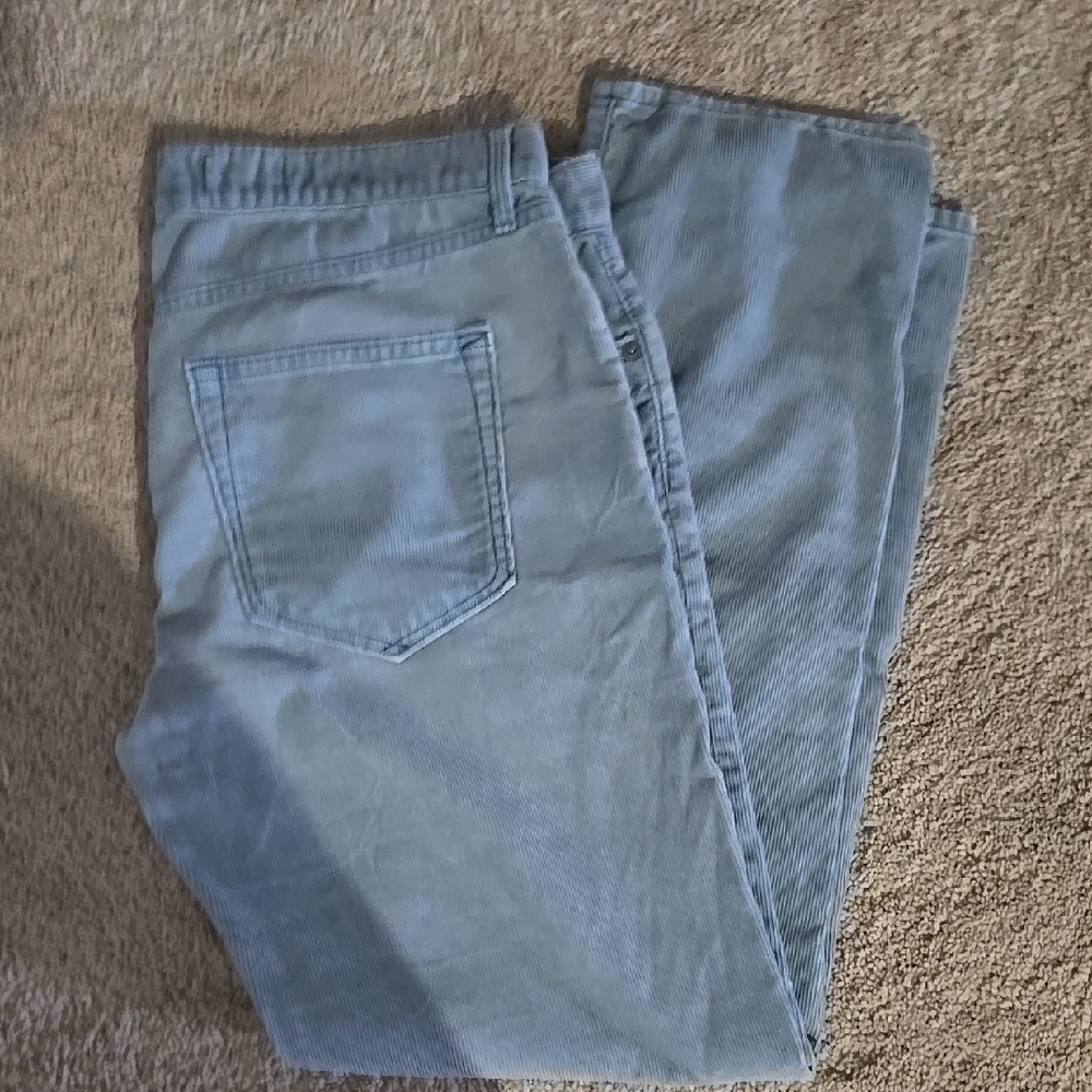 Gap Light Blue Corduroy Pants